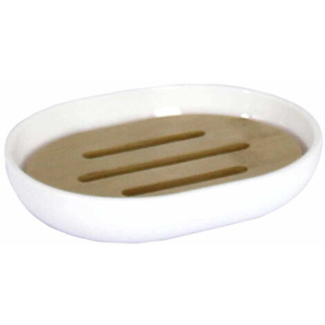 Porte Savon Design "Smart" 12cm Blanc
