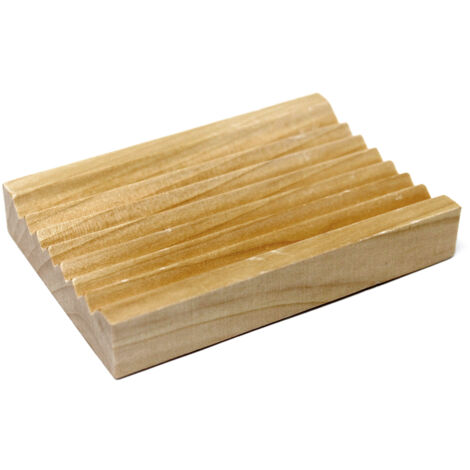 Porte-savon en bois Hemu - Groovy- Vendu par 1