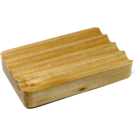 Porte-savon en bois Hemu - Ondulé- Vendu par 1