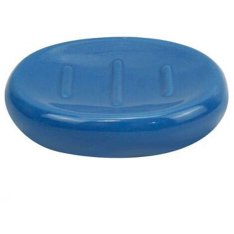 Porte-savon En Céramique Bleue Accessoires De Salle De Bain Modernes 79258