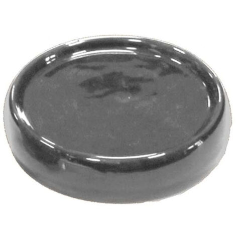Porte Savon en Céramique "Bullea" 10cm Anthracite