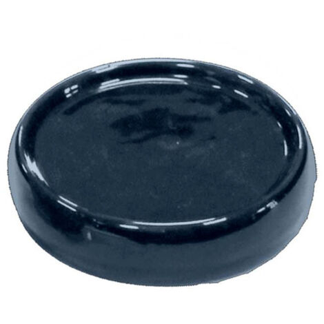 Porte Savon en Céramique "Bullea" 10cm Indigo
