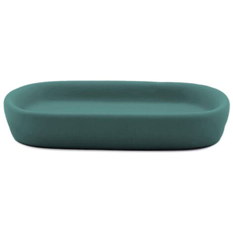 Porte-Savon en Céramique "Ceralia" 13cm Emeraude