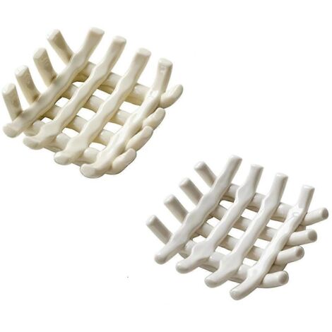 Porte-savon en céramique tissée à la main, organisateur de porte-savon de salle de bain en céramique