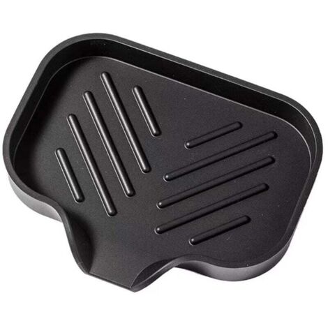 Porte-savon en silicone avec bec verseur - Organisateur pour lavabo de salle de bain et de cuisine, porte-éponge et porte-savon