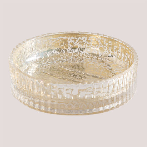 Porte-savon en verre Melyba SKLUM Jaune Doré Transparent - Jaune Doré Transparent