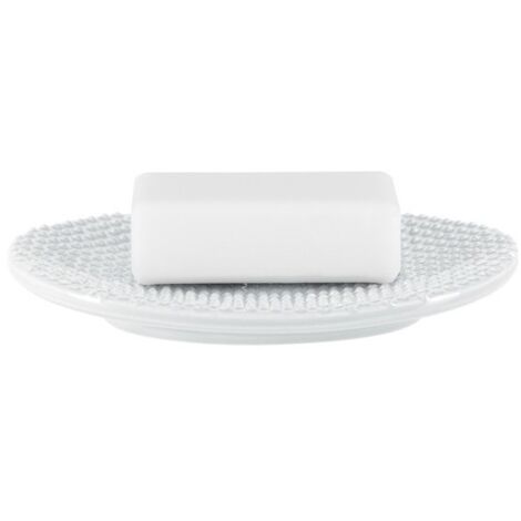 Porte savon Faience MERO Blanc Spirella