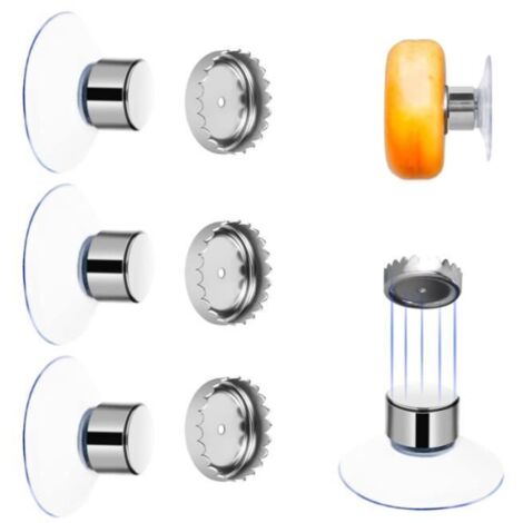 Porte Savon - Inoxydable - Magnétique - Ventouse Puissante - Sans Perçage - Durable