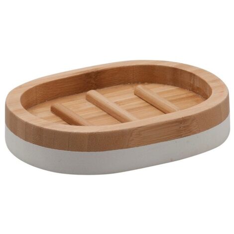 Porte-savon James, blanc-blanc 0