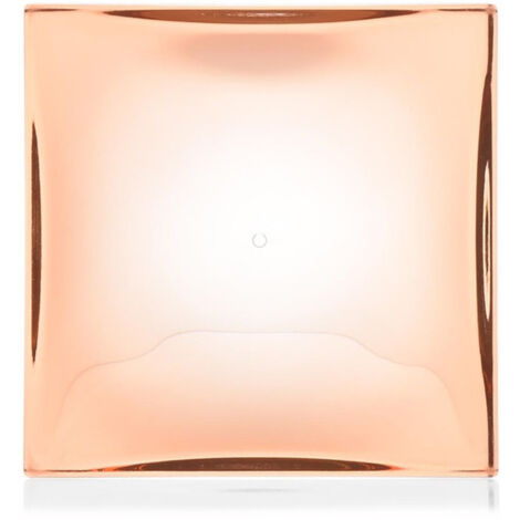 Porte-savon KARTELL BOXY 105 x 105 x 25 mm rose poudré LAUFEN