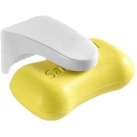 Porte-Savon Magnétique, Porte-Savon à Ventouse - Fixation Solide, Porte-Savon de Douche sans Perçage, Porte-Savon Aimanté en Acier