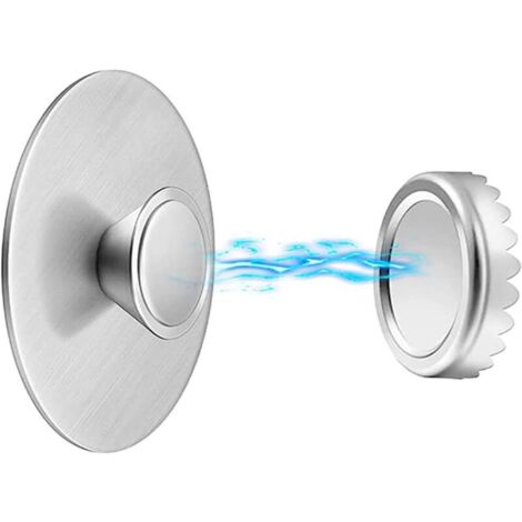 Porte-Savon Magnétique, Savon Magnétique Porte Aimanté à Ventouse, Porte-Savon Aimanté en Acier Inoxydable pour Baignoire,la Salle De Bain