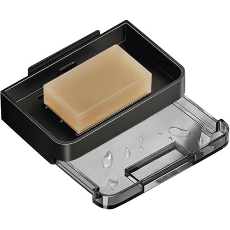Porte-Savon Adhésif - YYV - Lot de 2 - Acier Inoxydable - Fixation