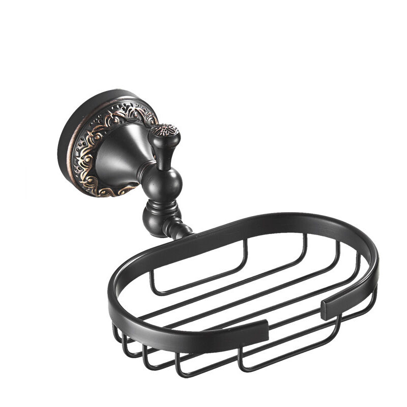 Porte-savon mural en aluminium porte-savon porte-savon pour salle de bain-04