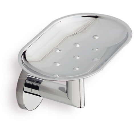 Porte savon mural en laiton medea chrome - CRISTINA ONDYNA SHME09M51