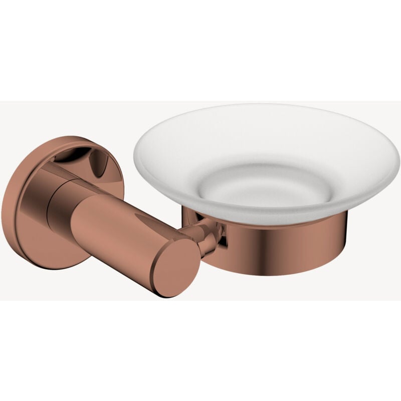 Porte-savon mural Or rose brossé - Tokio