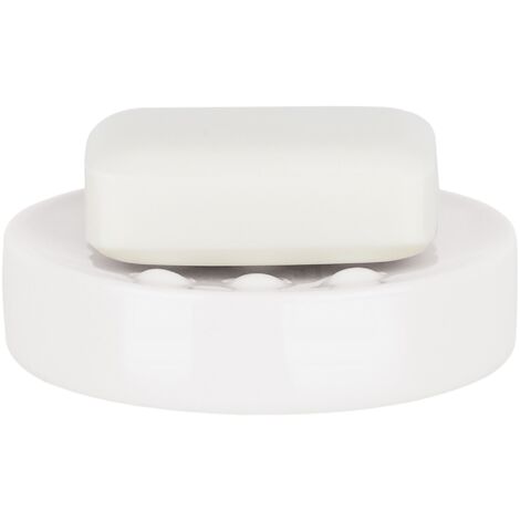 Porte savon Porcelaine TUBE Blanc Spirella