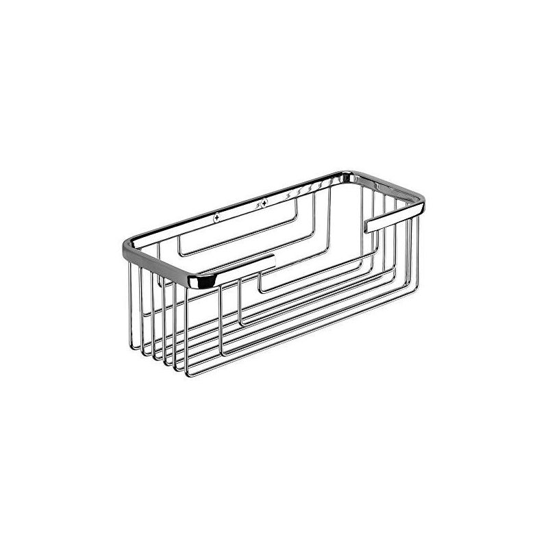 Gedy 24191300100 Angular Porta gel de pared de varillas Cromo Brillo - ref: 24191300100