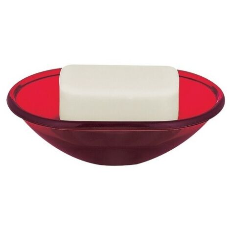 Porte savon TORONTO Rouge Spirella