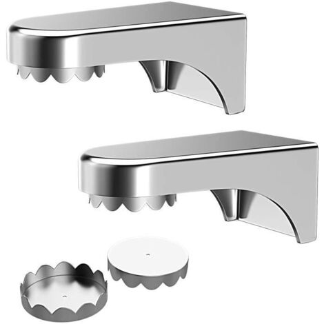 Porte Savon,Magnétique ABS Fixé au Mur Porte-Savon,Aimanté Colle Forte Support Savon de Adhésif,pour Salle de Bain,Cuisine,l'évier