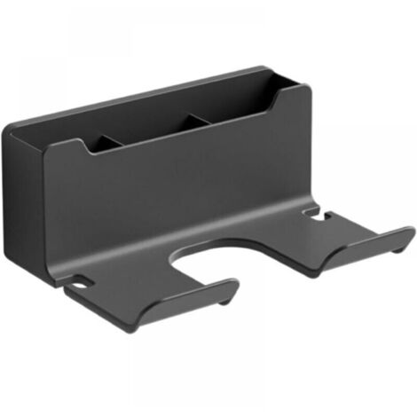 Porte Sèche Cheveux, Support d'accessoires de Sèche-Cheveux, Porte Seche Cheveux Mural Adhesif, Convient à la Plupart des Sèche Cheveux pour Les Salles de Bains Les Chambres et Les Hôtels
