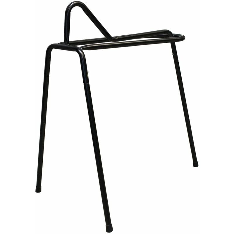 Porte-selle métallique noir détachable à trois pattes