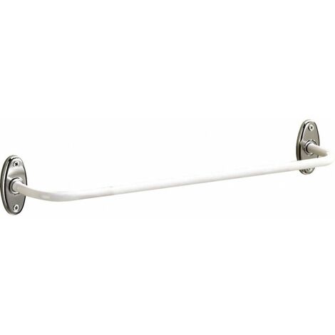 PORTE SERVIETTE 1 BARRE FIXE BLANC GODONNIER - 0421S1