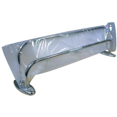 PORTE SERVIETTE 2 BARRE FIXE CHROME GODONNIER - 0422C1
