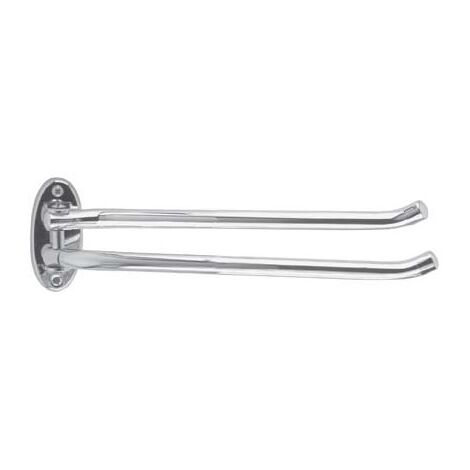 Porte serviette 2 bras ig MS-chromé
