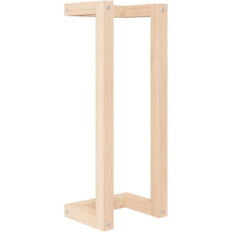 Porte-serviette 23x18x60 cm Bois de pin massif CFW47055