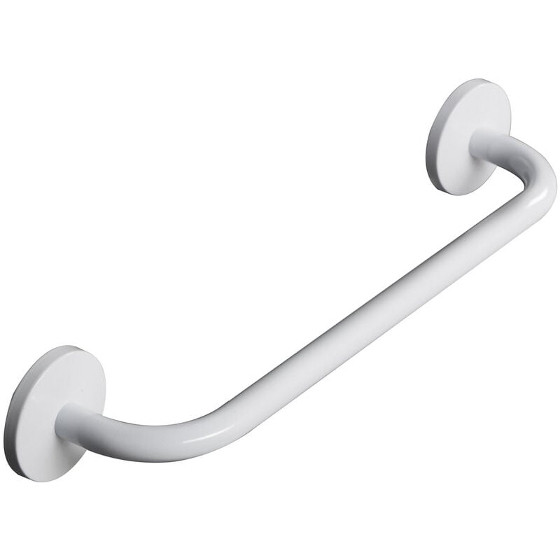 Metaform - Porte-serviette 45 mural acier verni blanc mod. One duo bianca