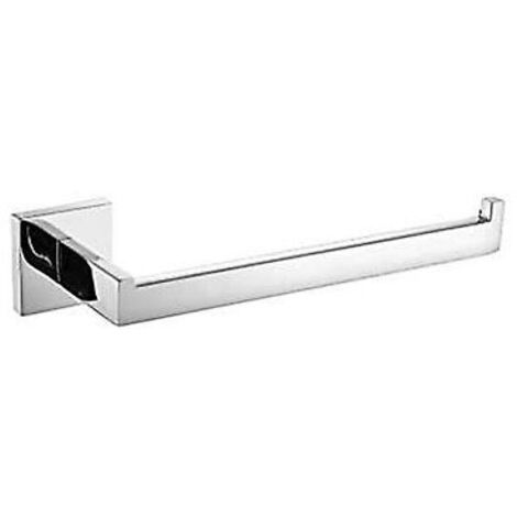 Porte Serviette Acier Inox 304 Finitions Métal Chromé Miroir Poli- 26,87,55,5cm-Anneau Porte Serviette Salle de Bain,Porte Linge Murale,Accessoires Salle de Bain Design
