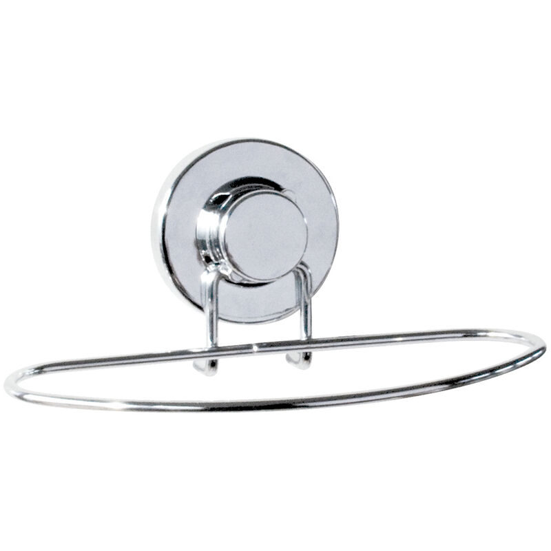 Homemaison - porte-serviette anneau fix chrome