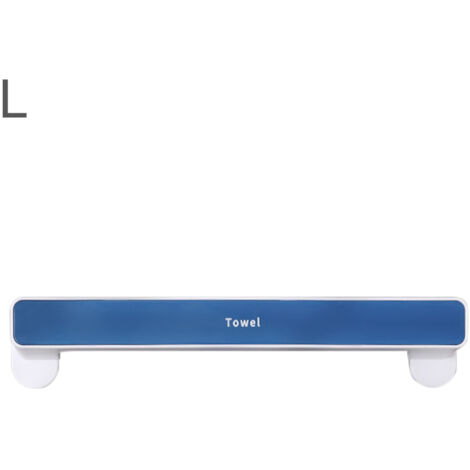 Porte-serviette avec ventouses ManoClassic X1 - Rangement gain de place pour salle de bain, design élégant et pratique en PPS/PP (25.7/46.3cm)