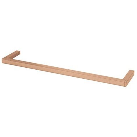 Porte Serviette Domino 40 Cm Or Rose Brosse Robinetterie DOMINO - CRISTINA ONDYNA DM21134P