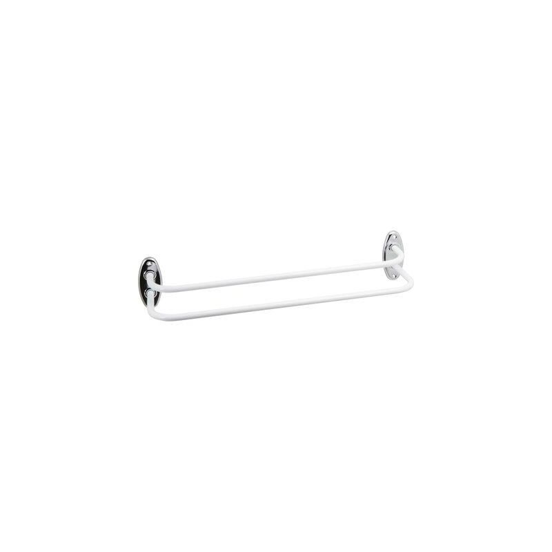 Godonnier - Porte-serviette double fixe blanc - 520 mm
