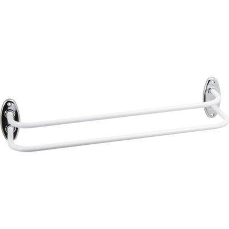 Godonnier - porte serv double fixe blanc 52CM 0422S0