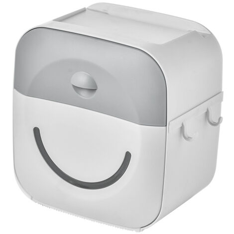 Porte-Serviette en Papier éTanche Porte-Papier HygiéNique Wc Rouleau Support de Papier BoîTier Tube BoîTe de Rangement pour Toilette