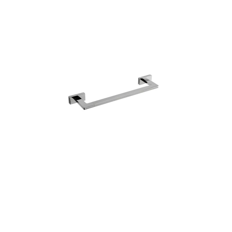 Inda - Porte-serviette Léa - Longueur 66 cm - en métal Chromé