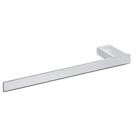 Porte serviette gauche ou droite VIA laiton chromé 29,7 x2 x5,9 cm-Chromé-Gauche-Chromé-29.7 --