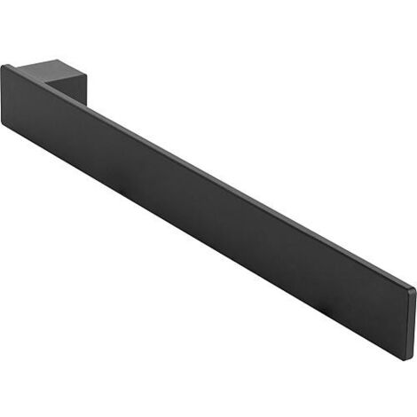 Porte-serviette LOSSA noir lxhxp: 350x30x35 mm