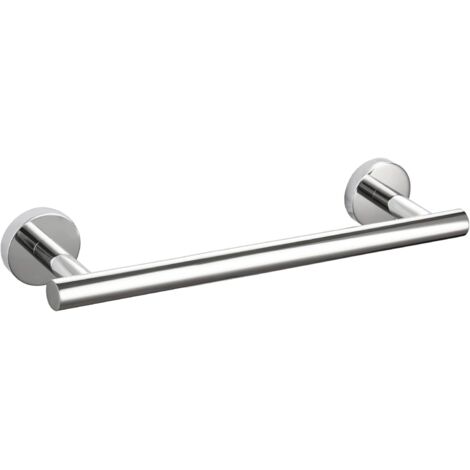 Porte Serviette Murale 30 cm Acier Inoxydable Barre Serviette Cuisine, Poli Miroir Z-V-D