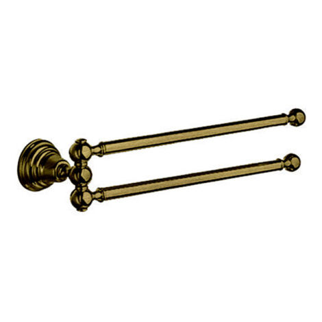 Porte serviette museo double articule vieux bronze - CRISTINA ONDYNA CA21493
