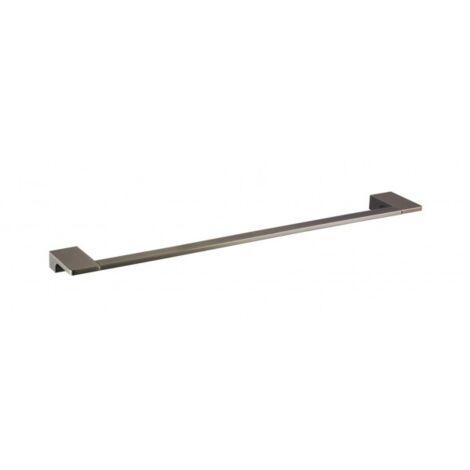 Porte-serviette NIL en laiton métal gris 60 cm