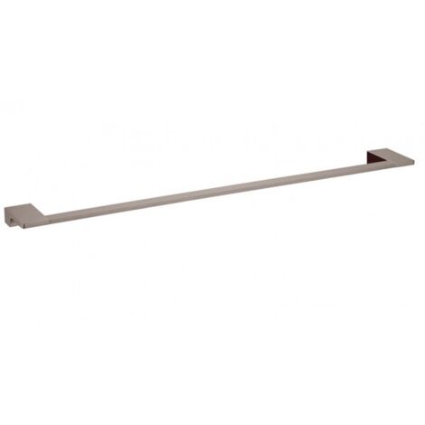 Porte-serviette NIL en laiton métal gris poli 60 cm