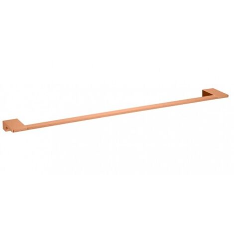 Porte-serviette NIL en laiton rose gold brossé 60 cm