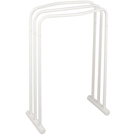 GELCO porte-serviette sur pied clipper blanc