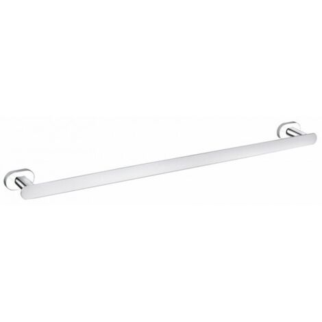 Porte-serviette YUKON en laiton blanc chromé 66,56 cm