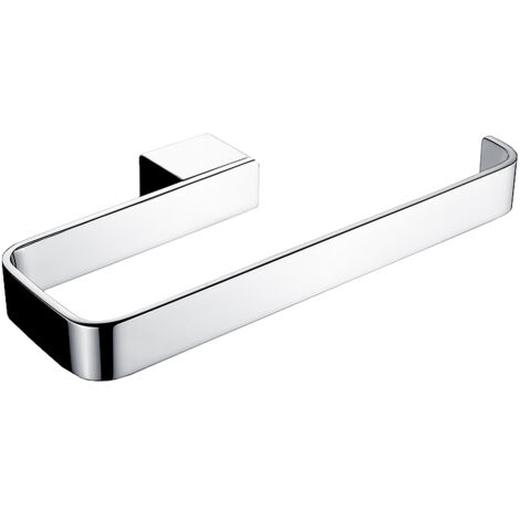 Porte-serviettes 1 Barre Fixe, L. 21 Cm, Chrome, Kibo Nimco