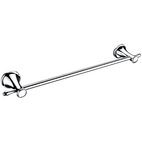 Porte-serviettes 1 Barre Fixe, L. 51.5 Cm, Chrome, Lada, Antique Salle De Bains Rétro Nimco